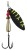 Leptir varalica Abu Garcia Droppen Vide 7,0gr Thunder