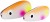 Leptir Westin Bulldog Inline 3cm Black/Yellow Clown