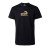 Majica Geoff Anderson Organic Tee crna s narančastim logotipom Veličina XXXL