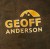 Majica Geoff Anderson Organic Tee Leaf Oranž Logo