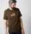 Majica Geoff Anderson Organic Tee Leaf Oranž Logo