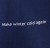 Majica Geoff Anderson Organic Tee Winter Navi Plava