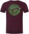 Majica Korda Birdsnest Tee Burgundy Veličina XXXL