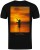 Majica Korda Sunrise Tee Black M