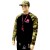 Majica LK Baits Dugi Rukav Unisex Crna/Camo
