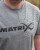 Majica Matrix Hex Print T-Shirt Grey Marl