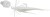 Mamac Savage Gear Crazy Swim Jig Sinking 10cm 10gr White Silver