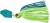 Mamci Illex Crazy Crusher 10 15,8gr Plava leđa Chartreuse