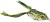 Mamci koji imitiraju žabu Jaxon Magic Fish Frog 2 4cm 6gr C
