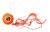 Mamci Savage Gear Savage Rubber 3,7cm 115gr Fluo Orange