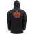 Mikica Grundéns Displacement DWR Hoodie Logo Sidro Crna Velikost M