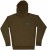 Mikina Aqua Products Classic Hoody Tmavě Zelená Velikost L