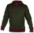 Mikina Carpstyle Green Forest Hoodie Velikost L