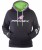 Mikina Daiwa Prorex Hoodie Black Velikost XXL