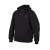 Mikina Fox Collection Black/Orange Hoodie