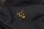 Mikina Fox Collection Black/Orange Hoodie