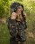 Mikina Fox Womens Zipped Camo Hoodie