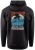 Mikina Grundéns Displacement DWR Hoodie - SL Ribolovac Crna Velikost XXXL