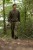 Mikina Korda Patch Crewneck Dark Olive