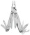 Multifunkcionalna kliješta Leatherman Sidekick Silver Stainless Steel