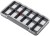 Muškařská krabička Greys Slim Waterproof Fly Box 12 přihrádek Muškařská krabička Greys Slim Waterproof Fly Box 12 přihrádek