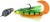 Nástraha Madcat Skull Blade Jig XL 18cm 55g Firetiger UV