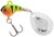 Nástraha Westin Dropbite Tungsten Spin Tail Jig 1,6cm 7g Chartreuse Perca