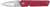 Nôž CAC Unboxer French Navy Evryday Carry Knife Red Handle