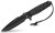 Nůž Grundéns Maraudeur Survival Knife Paracord 550 Black/Smooth Blade + Kydex Sheath