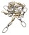 Obratnik Kinetic Barrel Swivel W/Scandic Snap Mesing Veličina 1