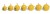 Olovo Black Cat Cat Ball Yellow
