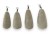 Olovo ECO D&M Sinkers Hruška Bullet Swivel