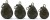 Olovo Fox Camotex Kling On Swivel Lead 3,0oz 85gr