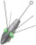 Olovo Mikado Spider Mořský 125gr