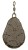 Olovo Nash Super Flat Pear Swivel Lead 142gr