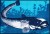 Otirač Delphin 60x40cm