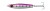 Pilker DAM Herring 40gr UV Roza/Srebrna/UV Narančasta