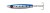 Pilker DAM Herring 60gr Plava/Srebrna/UV Roza