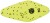 Plandavka EFFZET Pro Trout Inline Spoon 4,3cm 5gr Žuta/Crna Flak
