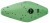 Plandavka EFFZET Pro Trout Inline Spoon 4,9cm 6,5gr Green/Black Flake