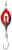 Plandavka Iron Trout Swirly Loop Lure 2,8gr RB Plandavka Iron Trout Swirly Loop Lure 2,8gr RB