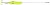 Plandavka MADCAT A-Static Inline Spoons 125gr Fluo Yellow UV