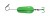 Plandavka MADCAT A-Static Inline Spoons 125gr Green
