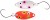 Plandavka Westin Fidusen Slim 3,3cm 3g Orange/White Clown