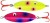 Plandavka Westin Pr?sten Wired 4cm 3,5g Pink/Yellow Clown