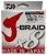 Pletená Šňůra Daiwa J-Braid X8 Multicolor 150m 0,20mm/13kg