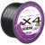 Pletená Šnúra Mistrall X4 Black Carp 600m 0,28mm/30,5kg Pletená Šnúra Mistrall X4 Black Carp 600m 0,28mm/30,5kg