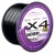 Pletena Špaga Mistrall X4 Crni Som 600m 0,60mm/59,8kg