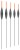 Plovak Matrix F1 Slim Pole Float 0,50gr