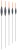 Plovak Matrix Finesse Slim Carbon Pole Float 0,75gr